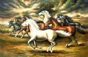 unknow artist Horses 051 Sweden oil painting artist